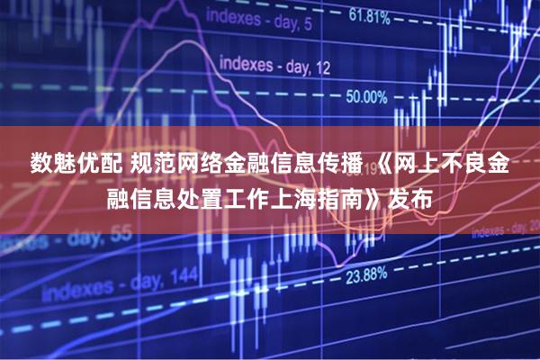 数魅优配 规范网络金融信息传播 《网上不良金融信息处置工作上海指南》发布